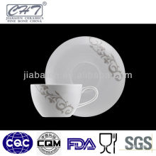 A010 Fine bone china ceramic tea cup and saucer